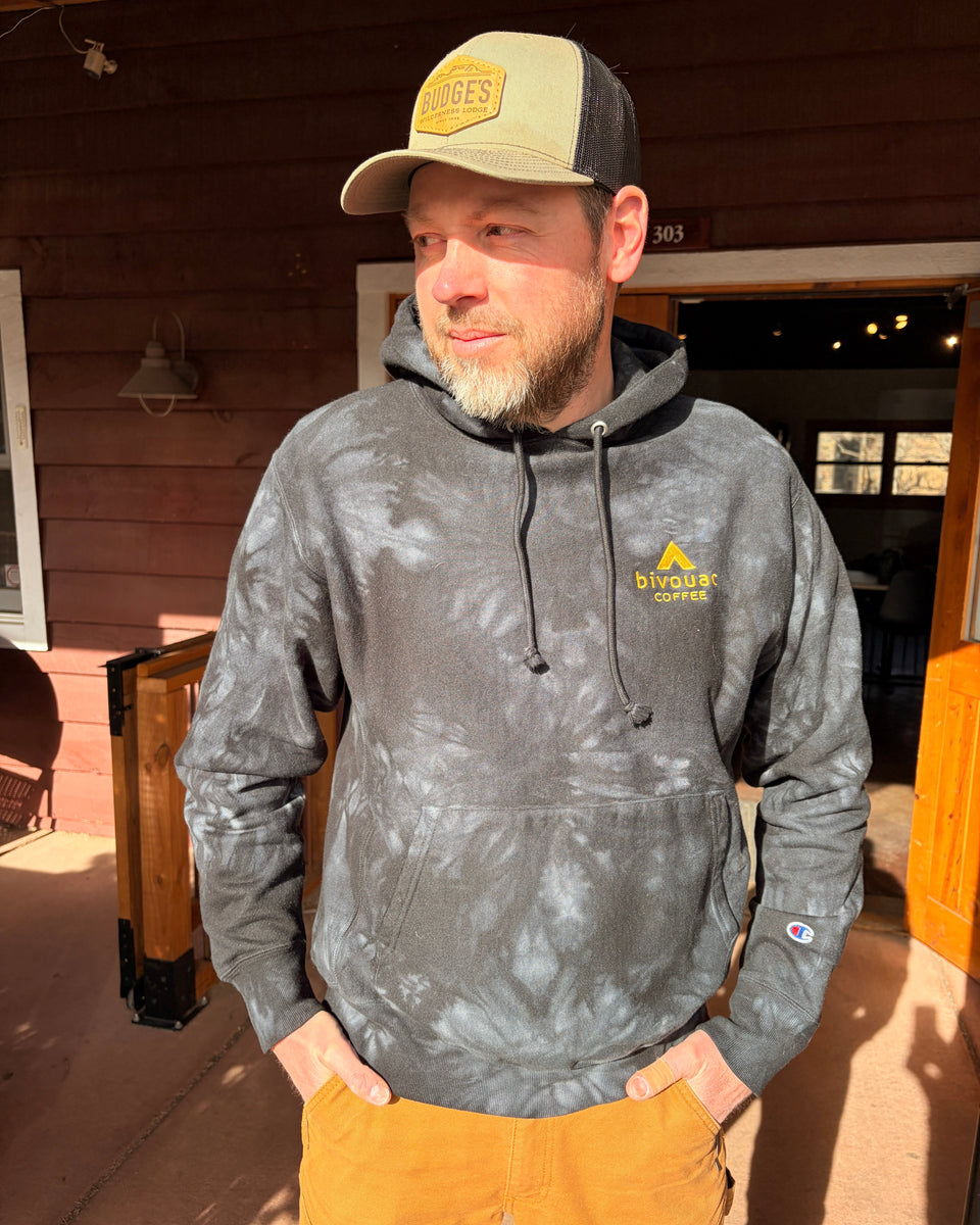 Champion Tie-Dye Hoodie – Bivouac Coffee Co.