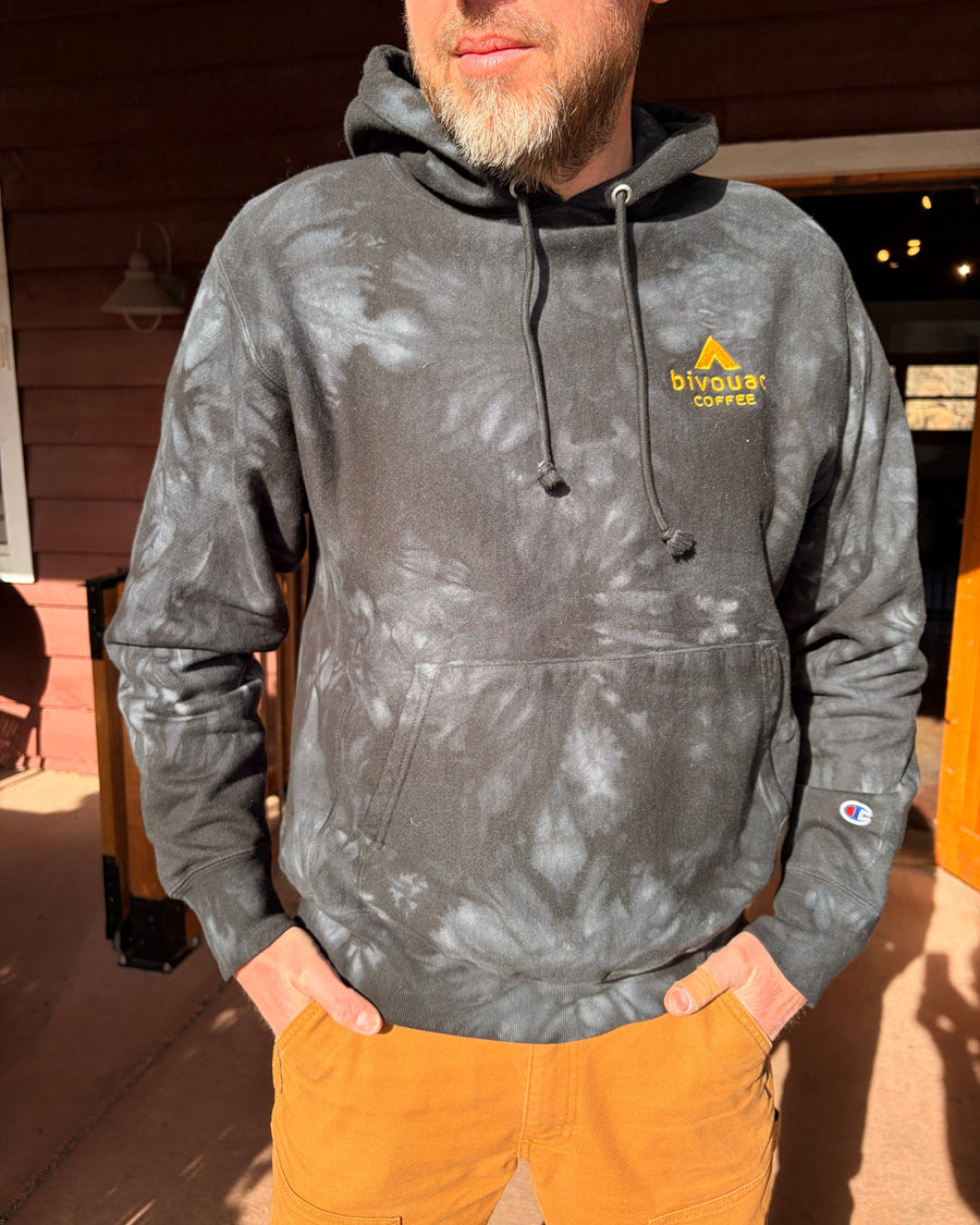 Champion Tie-Dye Hoodie – Bivouac Coffee Co.